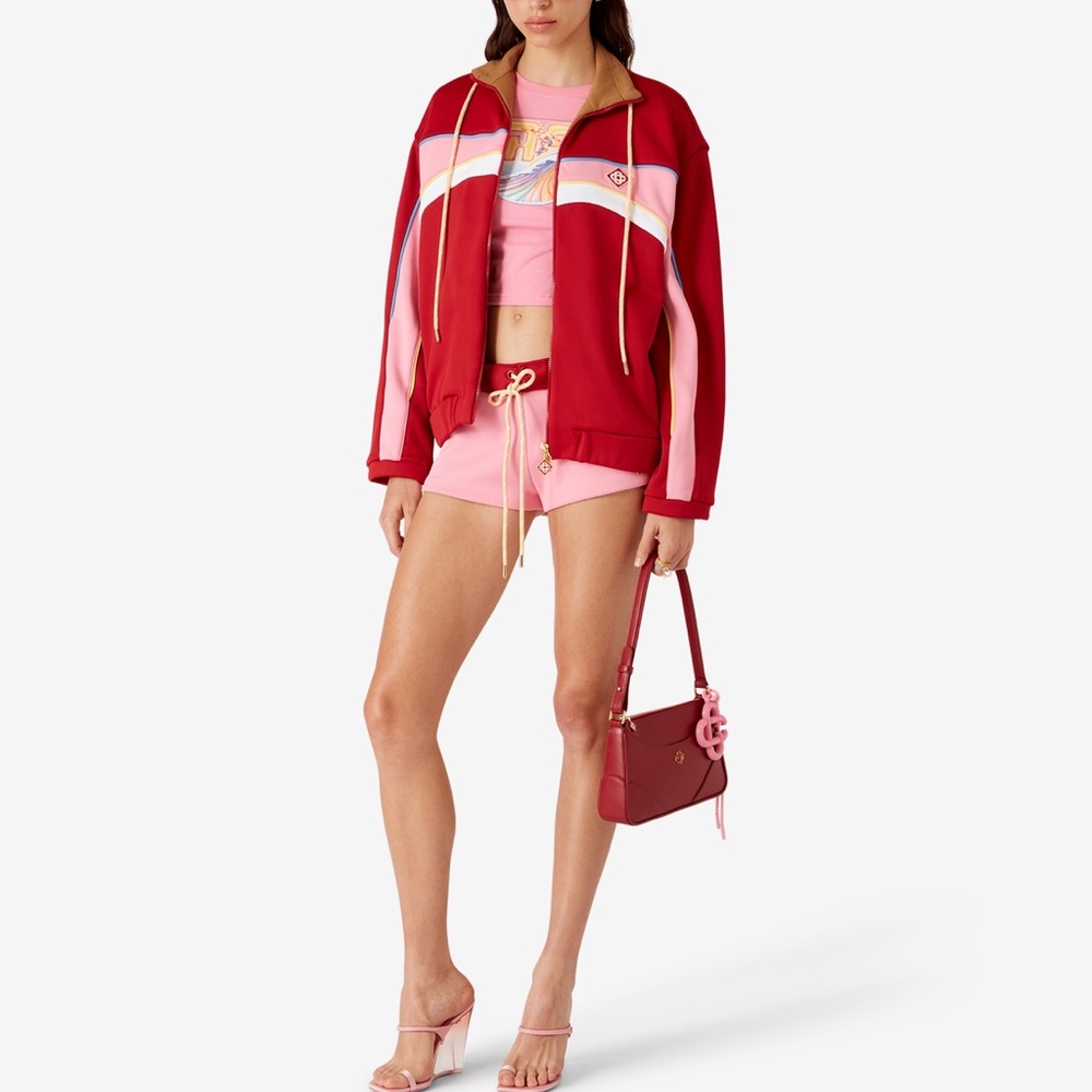Vibrant Pink Athletic Shorts